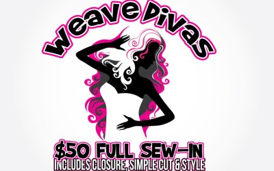 Branding Logo Design: Weave Divas