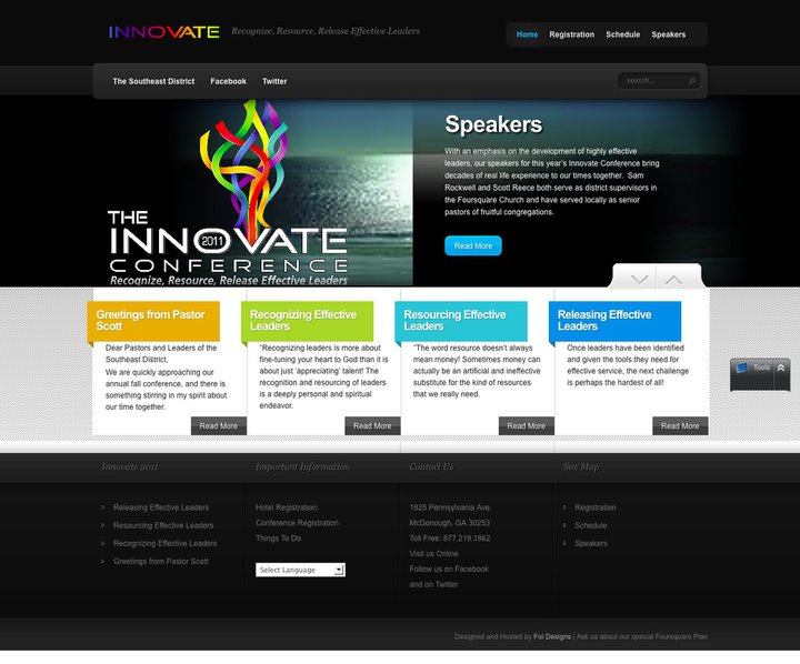 The Innovative Conference Website