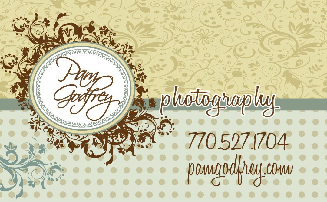 Pam Godfrey Photography –  Business Card Design