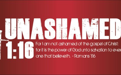 Unashamed 1:16 Banner Design